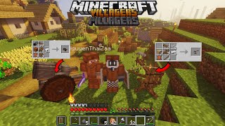 Minecraft Chiến Tranh Giữa Dân Làng Và Pillager Tập 8: Tiến hành chế tạo vũ khí và trang bị