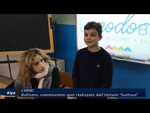 Carini, commovente vio clip sul bullismo