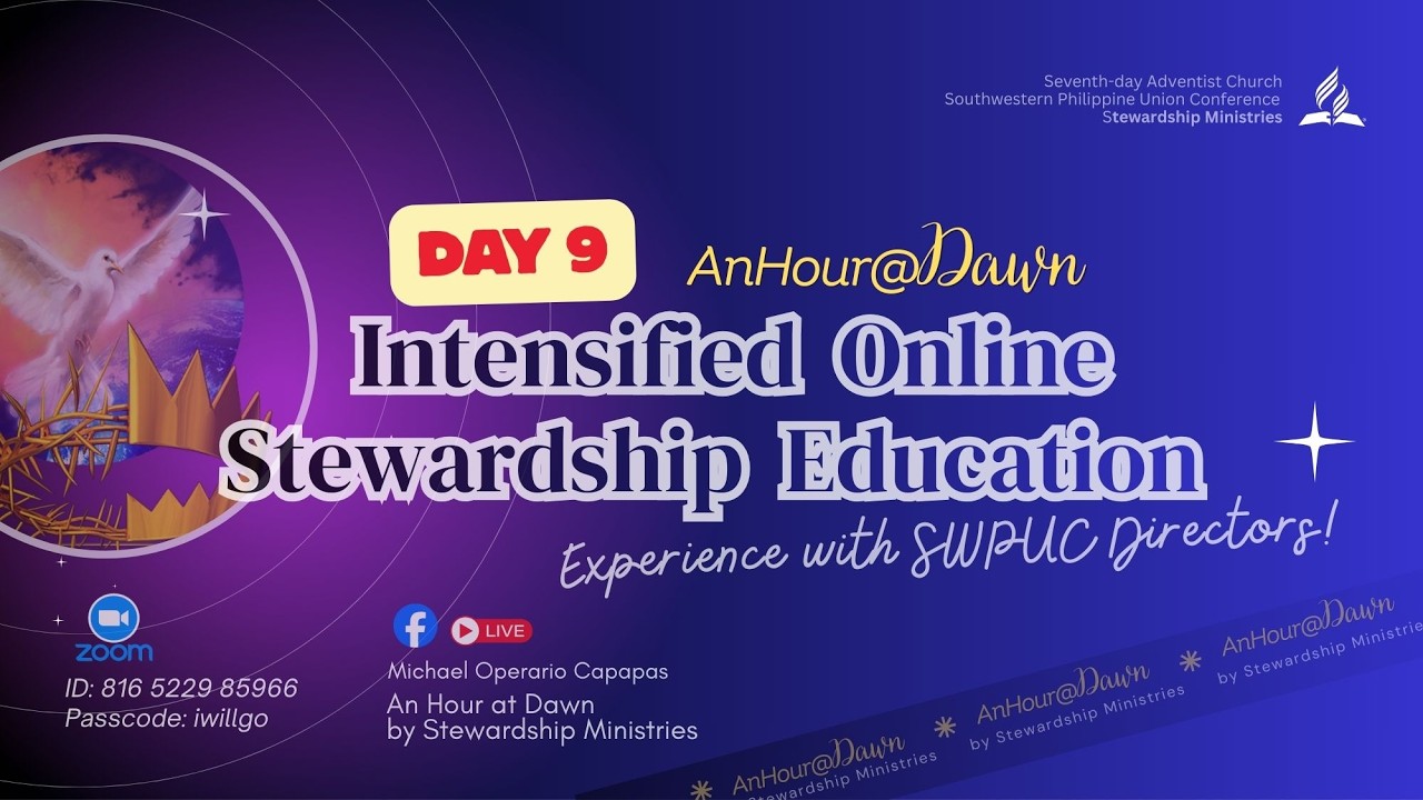 Day 9 | A day with some SWPUC Directors  | Intensified Online Stewardship Education | 17 Feb 2026