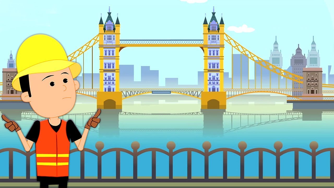 Лондонский Мост Падает Вниз | Дети Песни | Детская Рифма | London Bridge Is Falling Down | Kids Song