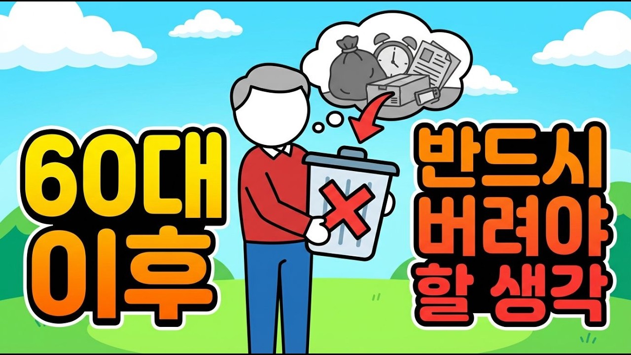 60대 이후 반드시 버려야 할 생각