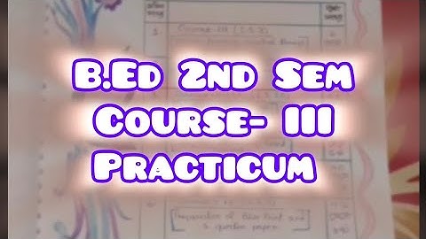 B.Ed 2nd Sem//Course-III//Micro-Teaching Practical Through Simulation Mode//@Bidisha_RB