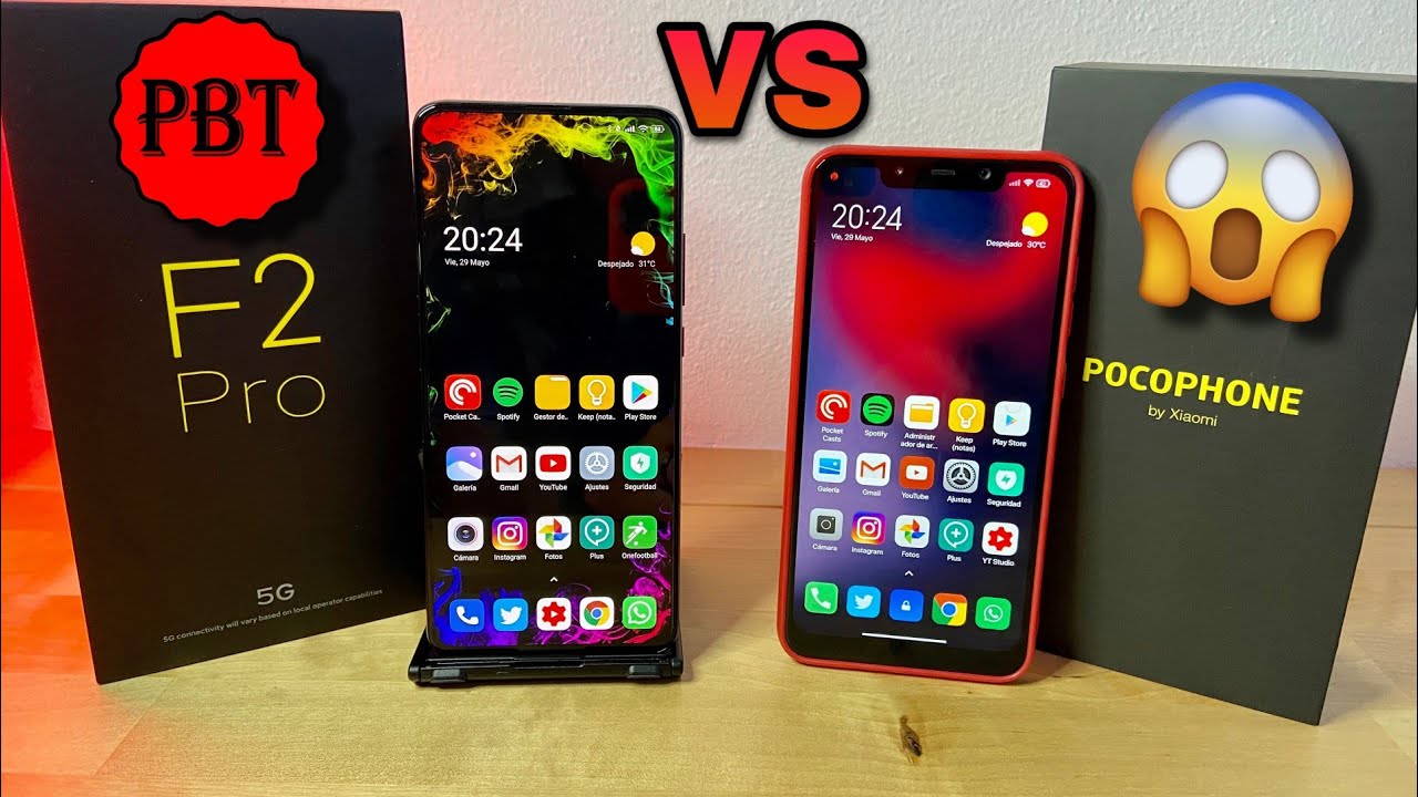 Poco F2 Pro vs Pocophone F1 (MIUI 12) Test de Velocidad y Antutu - YouTube