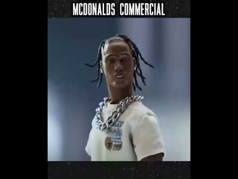 Travis Scott meal ad