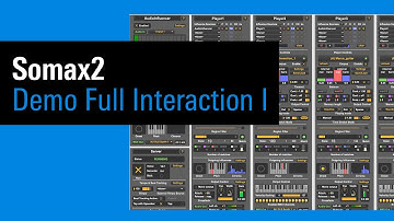 IRCAM Tutorials / Somax2: Demo Full Interaction I