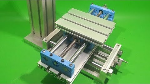 Homemade XY Slide Axis Motion DIY Mini Milling CNC Machine  #diy #homemade #3dprinter