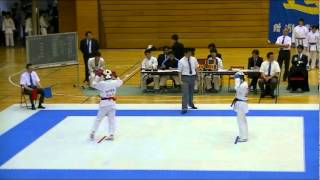 06174 20150429関東予選女子団体組手草加東戦