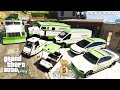 Gta 5  stealing secret money trucks with franklin real life cars 112
