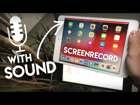 How to record iPad screen with SOUND