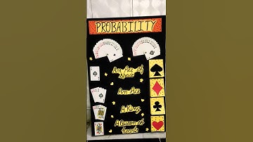 Maths working model | Working model on Probability | Probability project #shorts