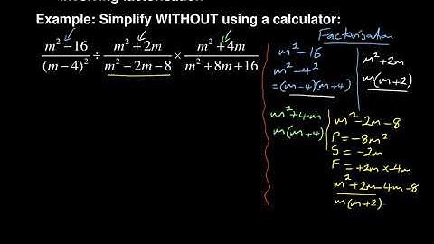 [IMPORTANT] Multiplication & Division of Algebraic Fractions N2-This video is still very relevant