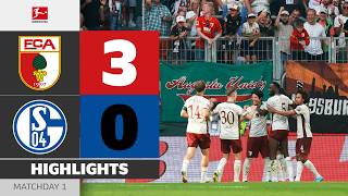 Puikus startas! | FC AUGSBURG - SCHALKE 04 | Akcentai | 1-oji rungtynių diena – Bundesliga 2026/27