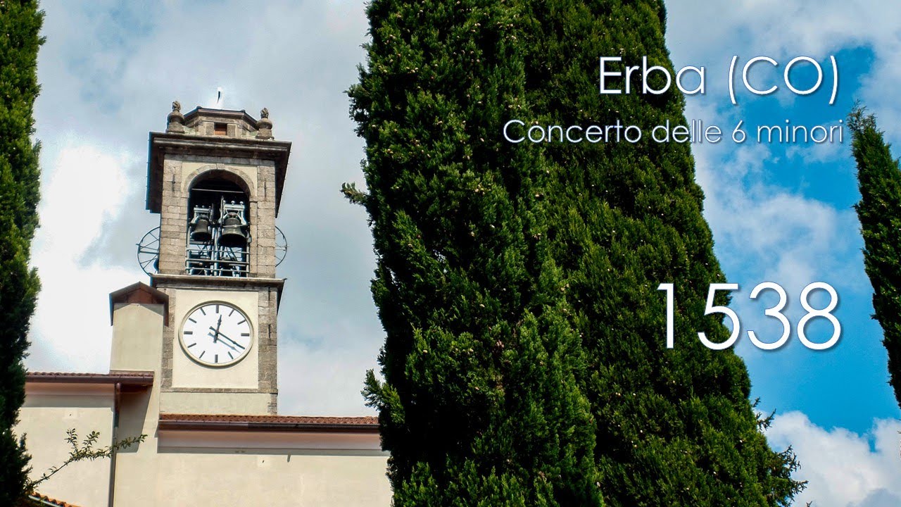 Le campane di Erba (CO) - Concerto delle 6 minori