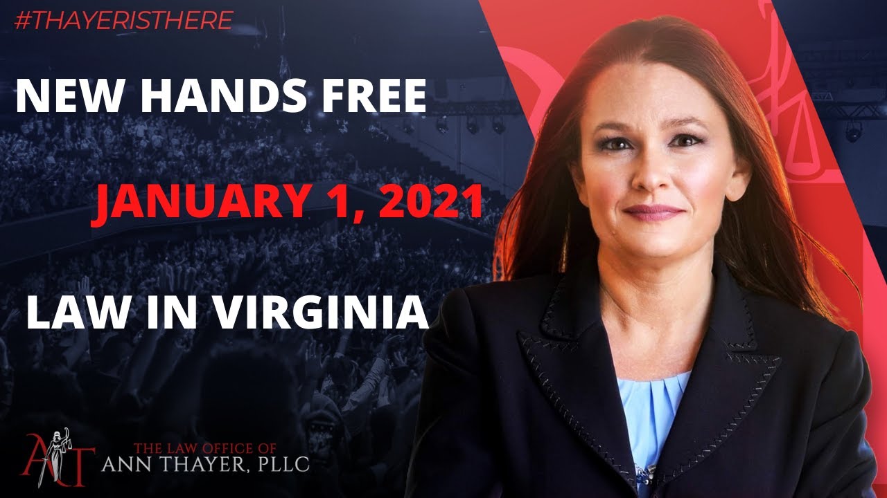 New texting and driving Virginia law starts January 1, 2021