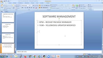 Software Management - RPM ,YUM Commands and Configuration Part 1