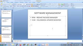 Software Management - RPM ,YUM Commands and Configuration Part 1