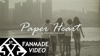 f x 에프엑스 paper heart 종이 심장 fmvmv enghangul