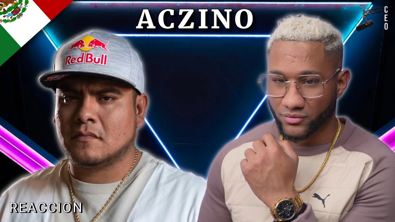 Cantante DOMINICANO reacciona a ACZINO 🇲🇽 por primera vez