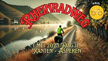 Rheinradweg 2025 dag 11 Xanthen - Asperen