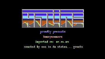Commodore 64 demo: Hotline - Honeymooners import (1989)