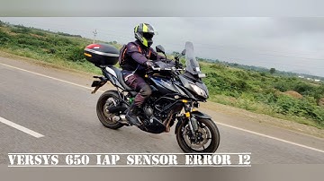 Kawasaki Versys 650 IAP sensor issue - Service code 12