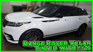 2021 Range Rover Velar Tinted with 20% Fronts #shorts