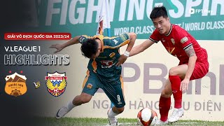 Highlights Lpbank Hagl - Hồng Lĩnh Hà Tĩnh Người Hùng Mắc Sai Lầm Màn Ngược Dòng Ngoạn Mục