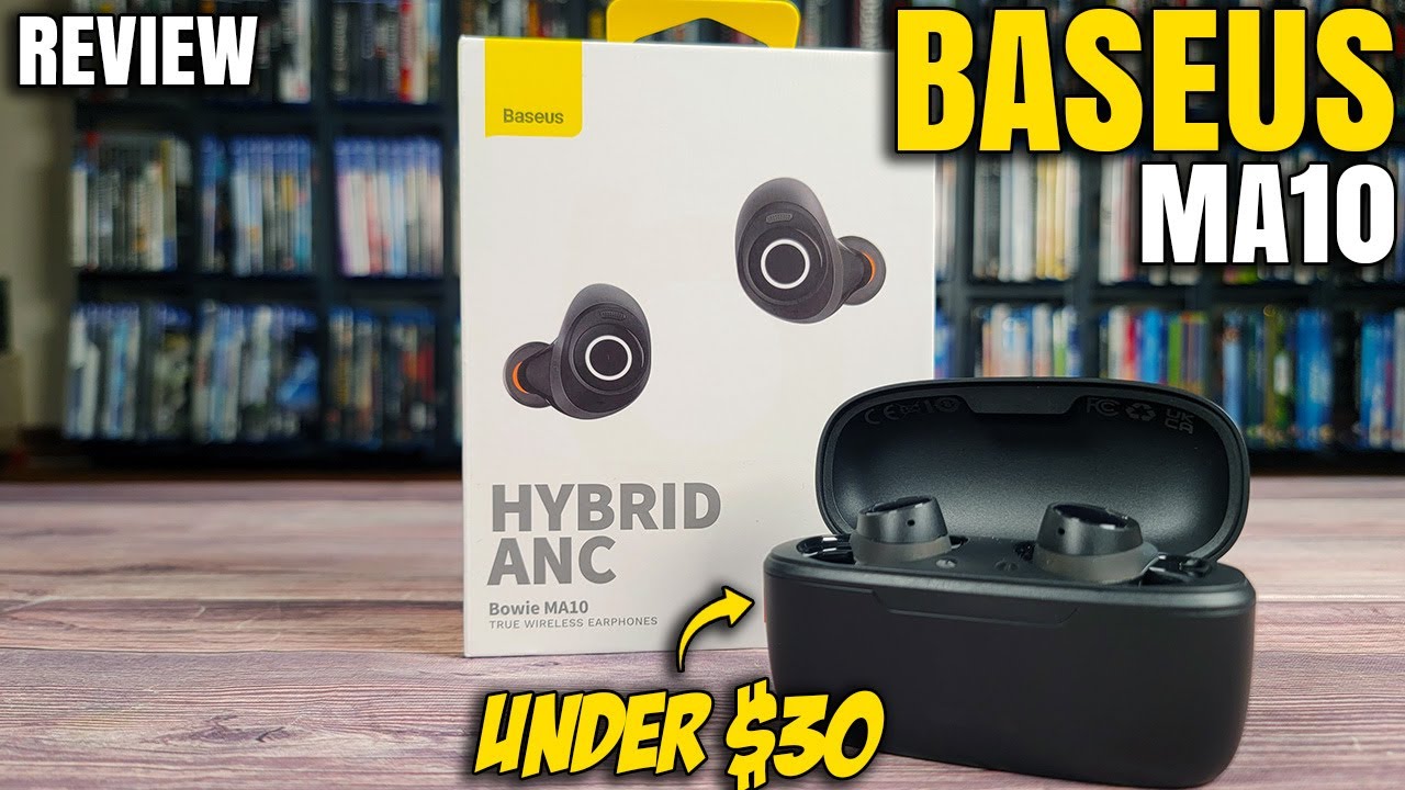 Baseus Bowie MA10 TWS Wireless Earbuds with Hybrid Anc 