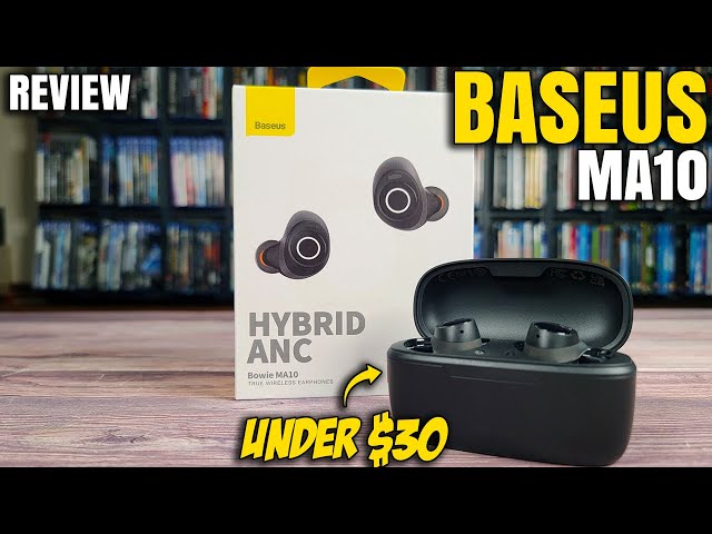 BASEUS Bowie MA10 Pro ANC Bluetooth Wireless Earbuds