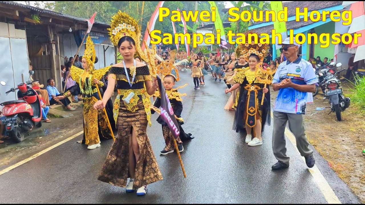 Pawai Baris Kreasi HUT RI 80 (PART 3)| Penari dapat sawer Luar biasa