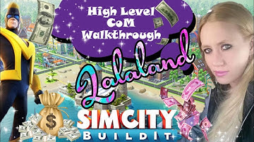 SimCity Buildit High Level CoM (Lalaland)