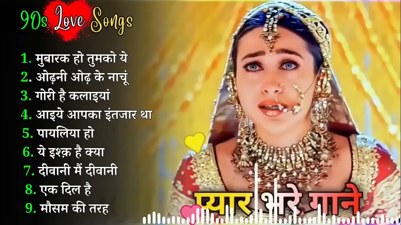 90’S Old Hindi Songs🥰 90s Love Song💘 Udit Narayan, Alka Yagnik, Kumar Sanu, Sonu Nigam 720p