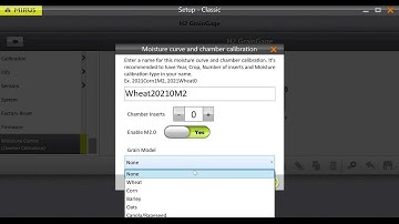 M2.0 Moisture Calibration