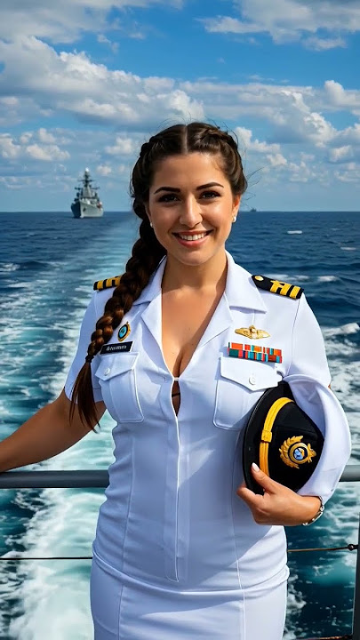 Sail, Serve, Beautiful Girl in the Navy #navy #femalewarriors #womeninspiration #sail #shorts