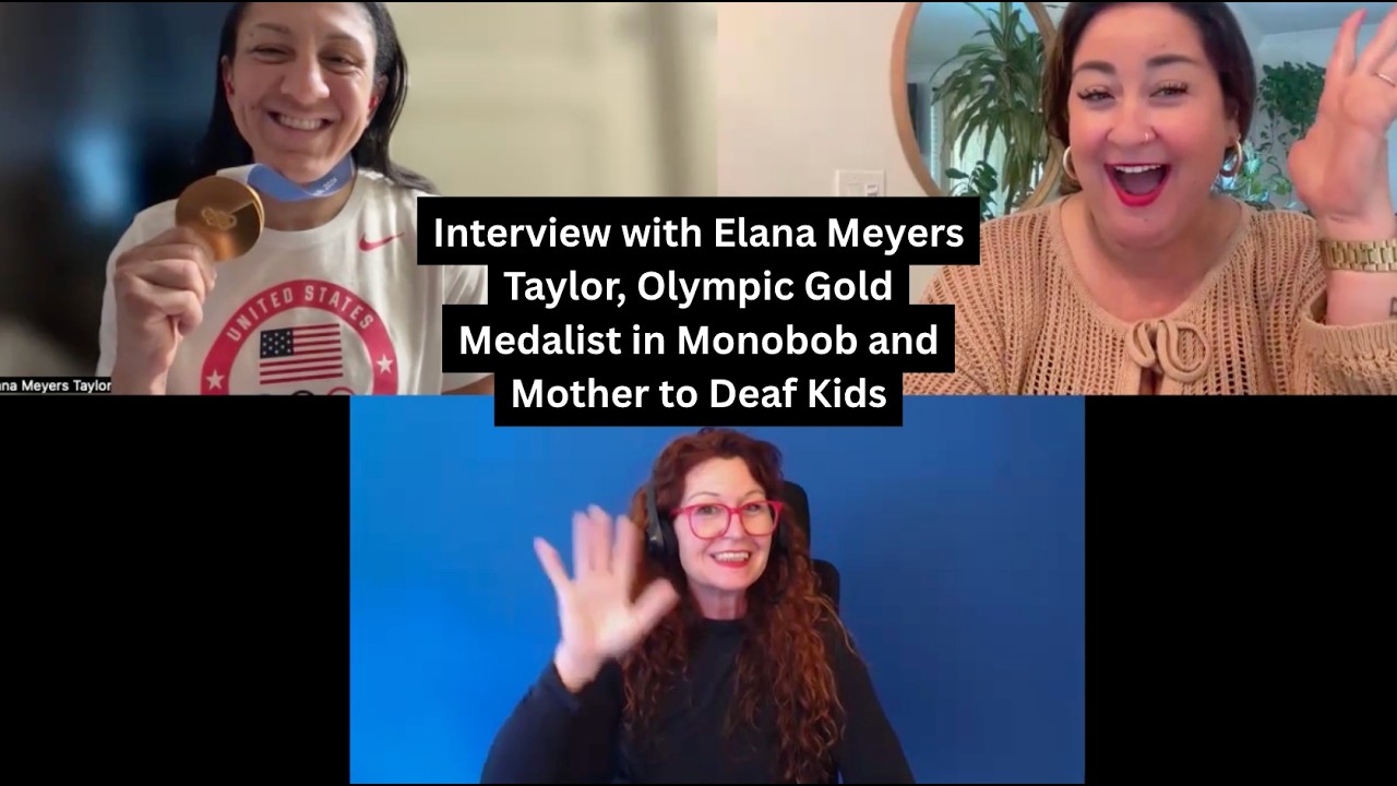Interview with Elana Meyers Taylor, Olympic Gold Medalist in Monobob and Mother to Deaf Kids