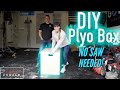 HOW TO BUILD A PLYO BOX WITHOUT A SAW. NO CUTTING TOOLS NEEDED!