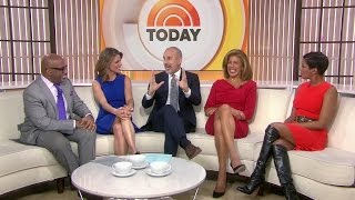 Tamron Hall in stunning OTK boots (1 of 2) - 23-Jan-2017