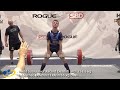 World Sub-Junior Record Deadlift with 258.5 kg by Matheo Duvernet FRA in 66 kg class