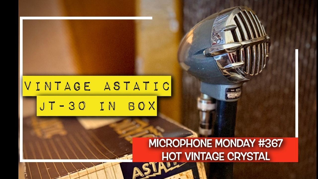Hot, Dirty & In The Box! Best Blues Harmonica Mic | Astatic JT-30