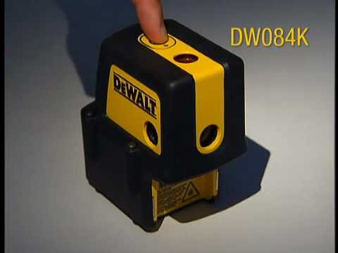 DeWalt DW084K - Лазерный отвес - YouTube