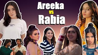 TikTok Creatures : Areeka Haq Vs Rabia Faisal