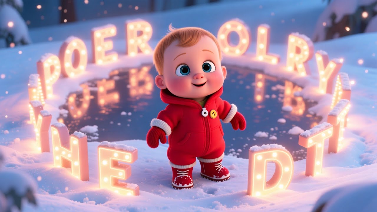 Snowy ABC Learning Day ❄️🔤 Fun Alphabet Song | Learn ABCs for Kids