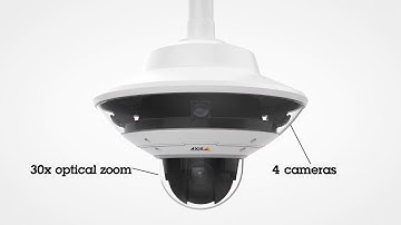 The new easy to use AXIS Q6000 E Network Camera is an operators dream