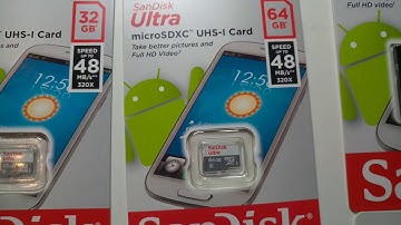 SanDisk Ultra microSD UHS-I 64GB 48MB/s (www.memorypack.com.tw/px/px.html)