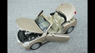 1:18 Lexus SC430 scale model unboxing and presentation Maisto - Diecast Scale Model Show
