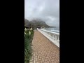 Курортный поселок Новый свет в ноябре