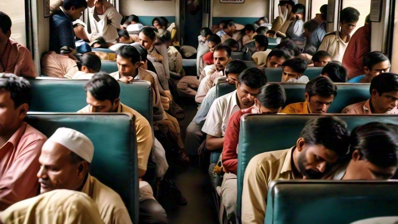 Overcrowded Train - Situation Of Reservstion Coach | ट्रेन में भीड़भाड़ - रिज़र्वेशन कोच का हाल