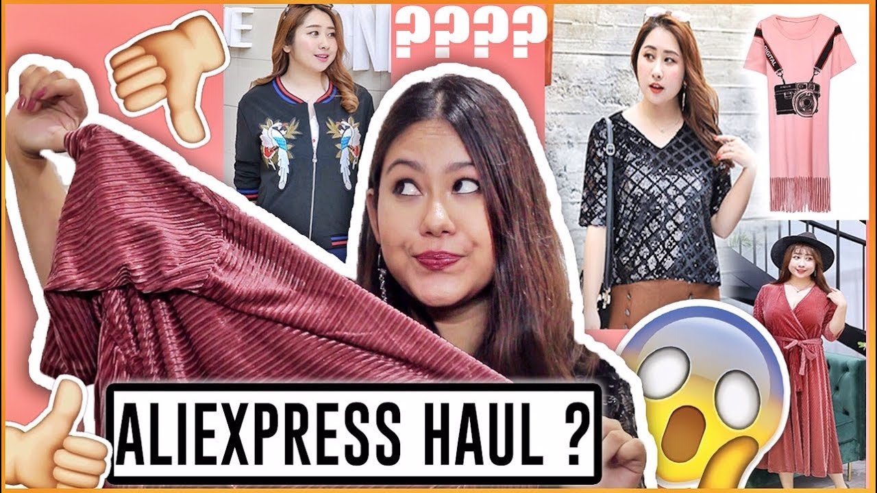 Aliexpress PLUS SIZE Outfits Haul FIRST TIME EVER Aliexpress India