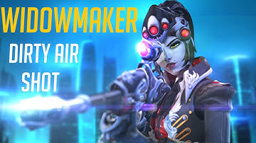 Overwatch: Dirty Widowmaker Air Flick Shot