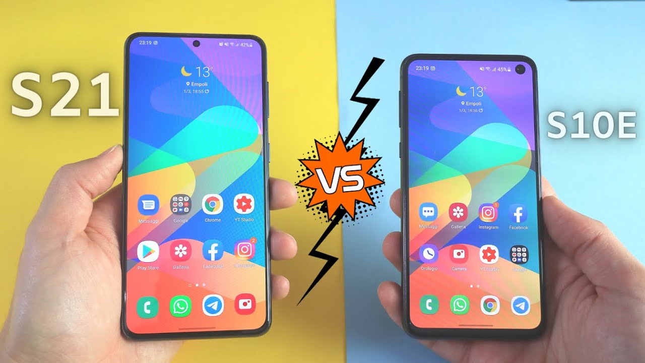 Samsung Galaxy S21 vs S10e | è il momento di cambiare? - YouTube